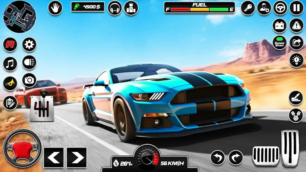 Download Highway Car Racing: Car Games MOD [Unlimited money/gems] + MOD [Menu] APK for Android