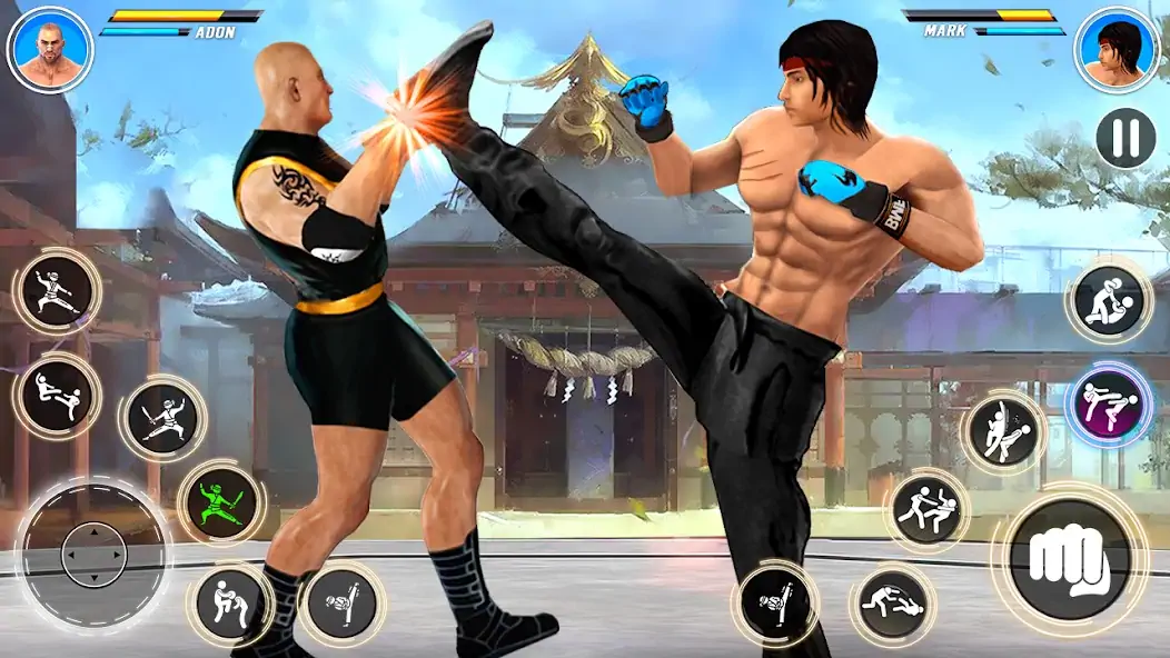 Download Kung Fu karate: Fighting Games MOD [Unlimited money] + MOD [Menu] APK for Android