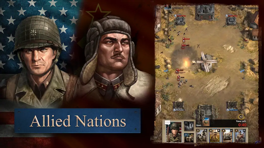 Download Road to Valor: World War II MOD [Unlimited money/coins] + MOD [Menu] APK for Android