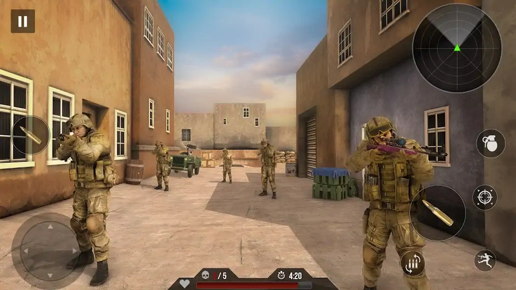 Download FPS Encounter Shooting Games MOD [Unlimited money/gems] + MOD [Menu] APK for Android