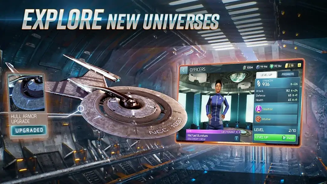 Download Star Trek™ Fleet Command MOD [Unlimited money] + MOD [Menu] APK for Android