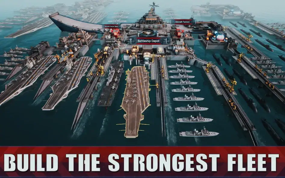 Download Battle Warship: Naval Empire MOD [Unlimited money/coins] + MOD [Menu] APK for Android