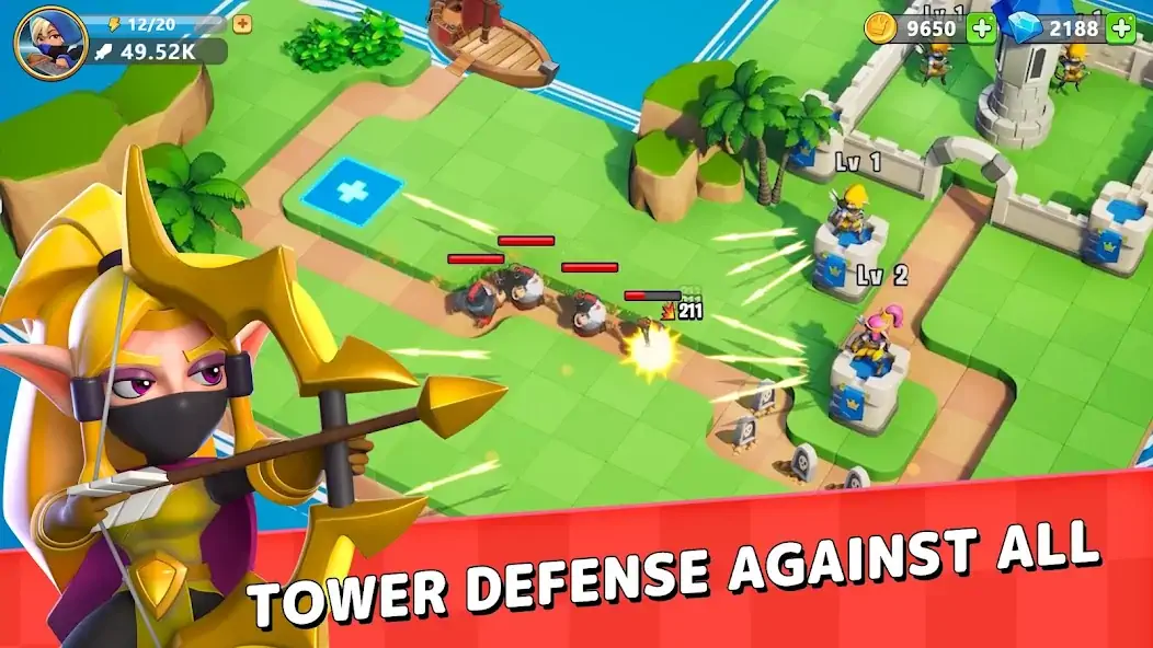 Download Kingdom Guard:Tower Defense TD MOD [Unlimited money/gems] + MOD [Menu] APK for Android