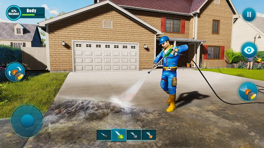 Download Power Washing Clean Simulator MOD [Unlimited money/coins] + MOD [Menu] APK for Android