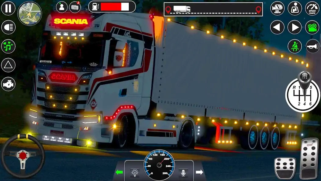 Download Euro Truck Driving Games 3D MOD [Unlimited money/gems] + MOD [Menu] APK for Android