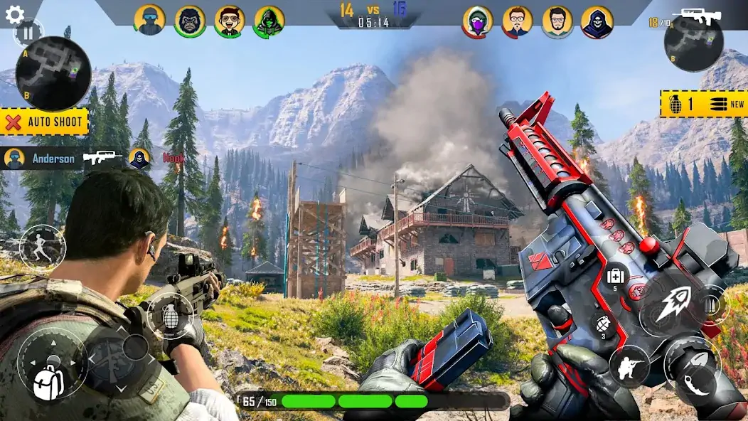 Download Fps Shooting Games: Fire Games MOD [Unlimited money] + MOD [Menu] APK for Android