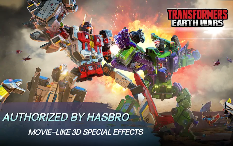 Download Transformers:Earth Wars MOD [Unlimited money/gems] + MOD [Menu] APK for Android