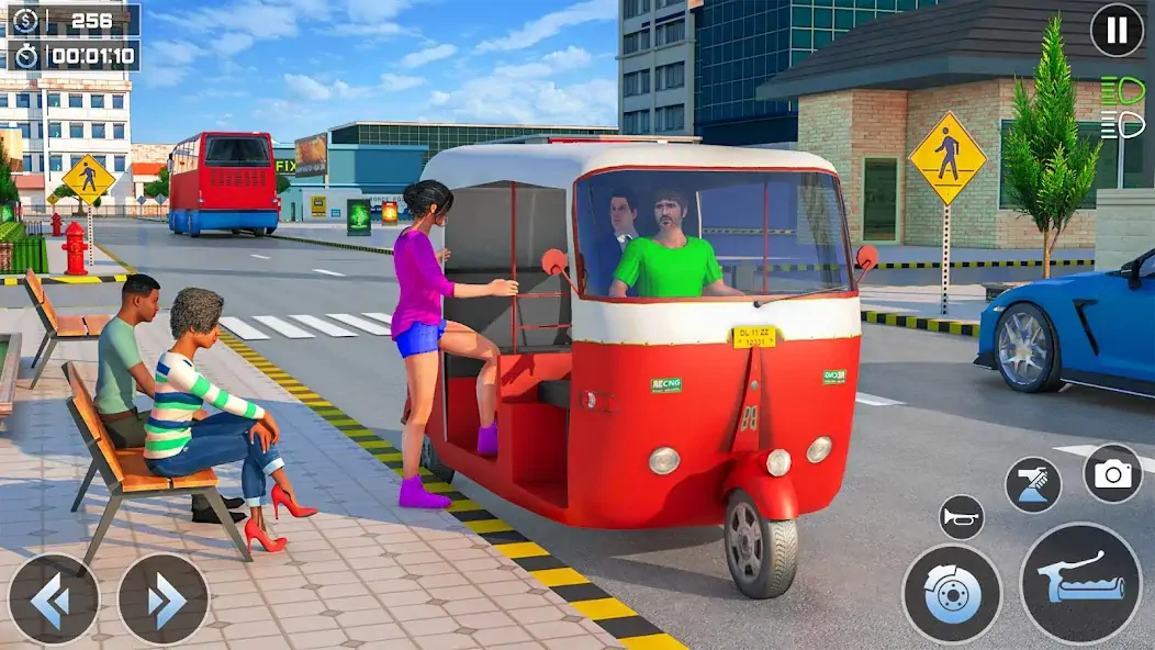 Download Tuk Tuk Auto Rickshaw Game MOD [Unlimited money/gems] + MOD [Menu] APK for Android