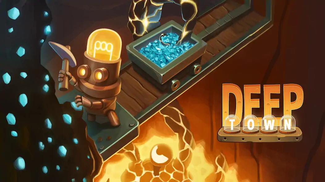Download Deep Town: Idle Mining Tycoon MOD [Unlimited money/coins] + MOD [Menu] APK for Android