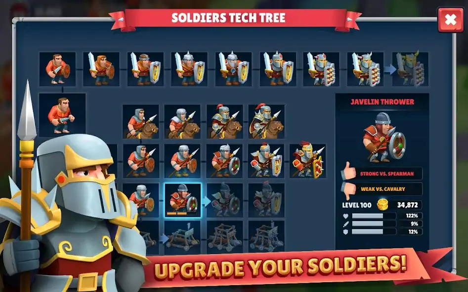 Download Game of Warriors MOD [Unlimited money] + MOD [Menu] APK for Android