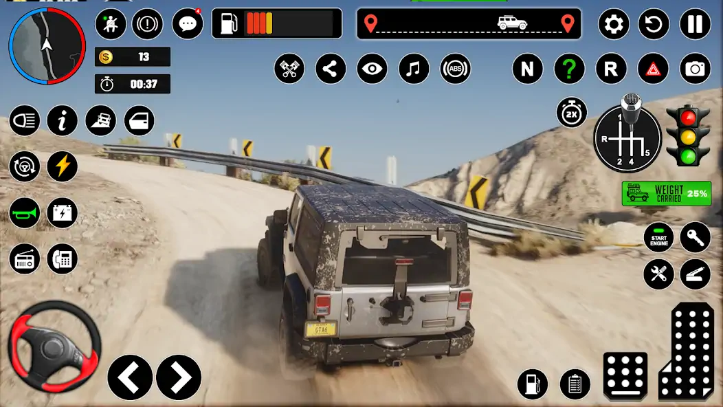 Download Offroad Jeep Driving & Parking MOD [Unlimited money/coins] + MOD [Menu] APK for Android