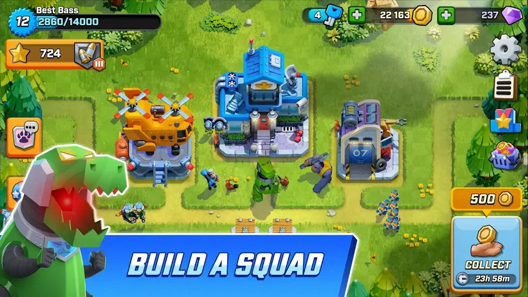 Download Rush Wars MOD [Unlimited money/coins] + MOD [Menu] APK for Android