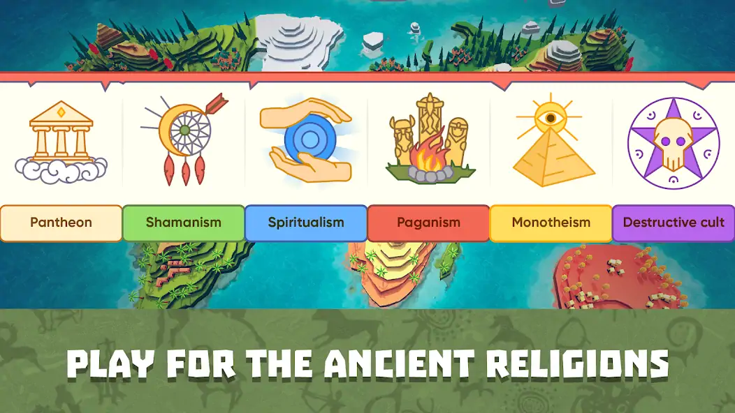 Download Religion Inc. God Simulator MOD [Unlimited money/gems] + MOD [Menu] APK for Android