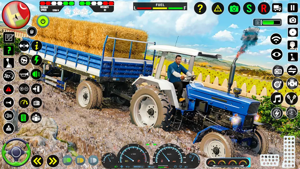 Download Indian Tractor Game Simulator MOD [Unlimited money/gems] + MOD [Menu] APK for Android