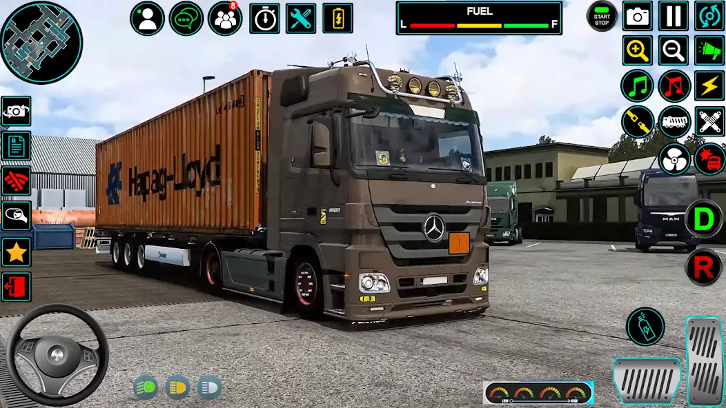 Download Highway Truck Simulator 2023 MOD [Unlimited money] + MOD [Menu] APK for Android