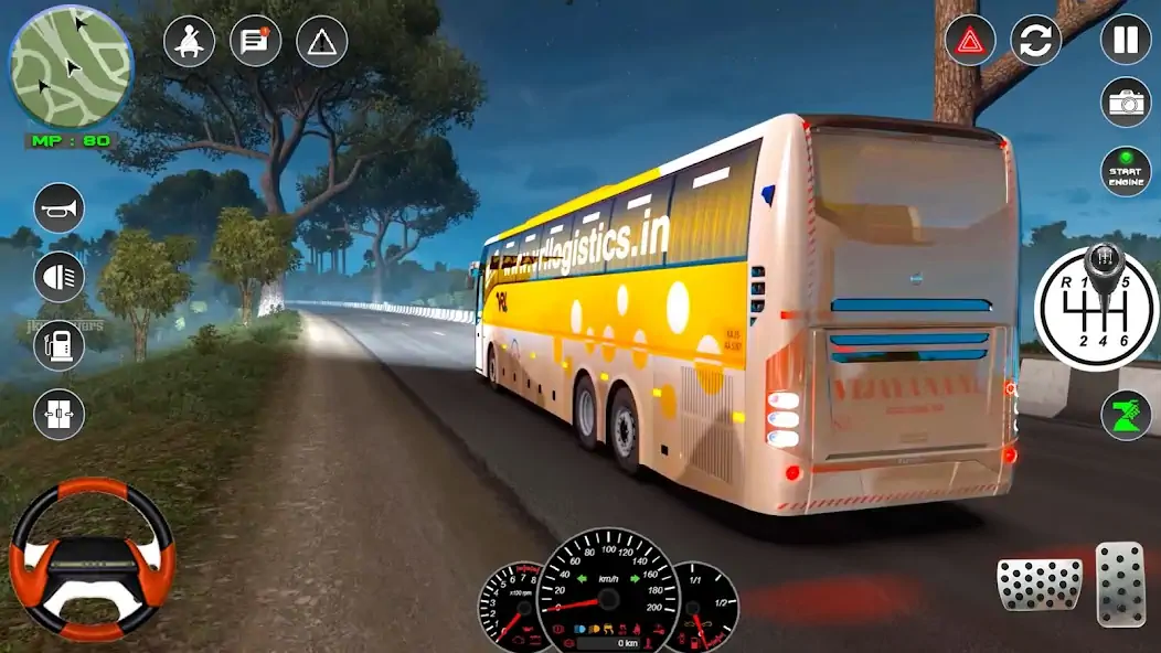 Download City Coach Bus Drive Simulator MOD [Unlimited money/gems] + MOD [Menu] APK for Android