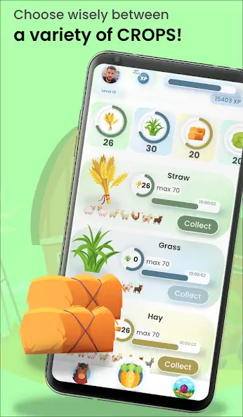 Download Farm Simulator! Feed your anim MOD [Unlimited money/gems] + MOD [Menu] APK for Android