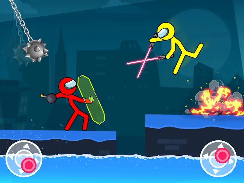 Download Stickman Fighting Games MOD [Unlimited money] + MOD [Menu] APK for Android