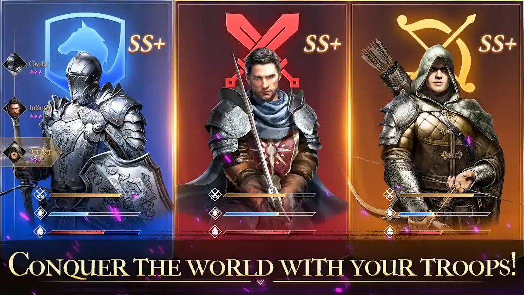 Download Rising: War for Dominion MOD [Unlimited money/gems] + MOD [Menu] APK for Android