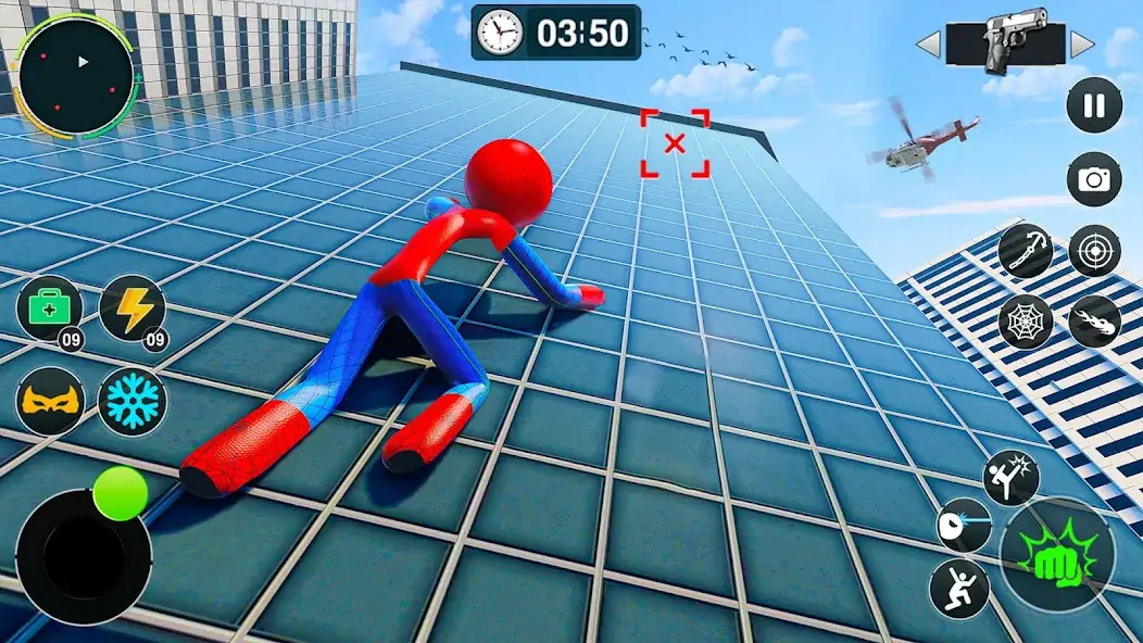 Download Flying Stickman Rope Hero Game MOD [Unlimited money/coins] + MOD [Menu] APK for Android