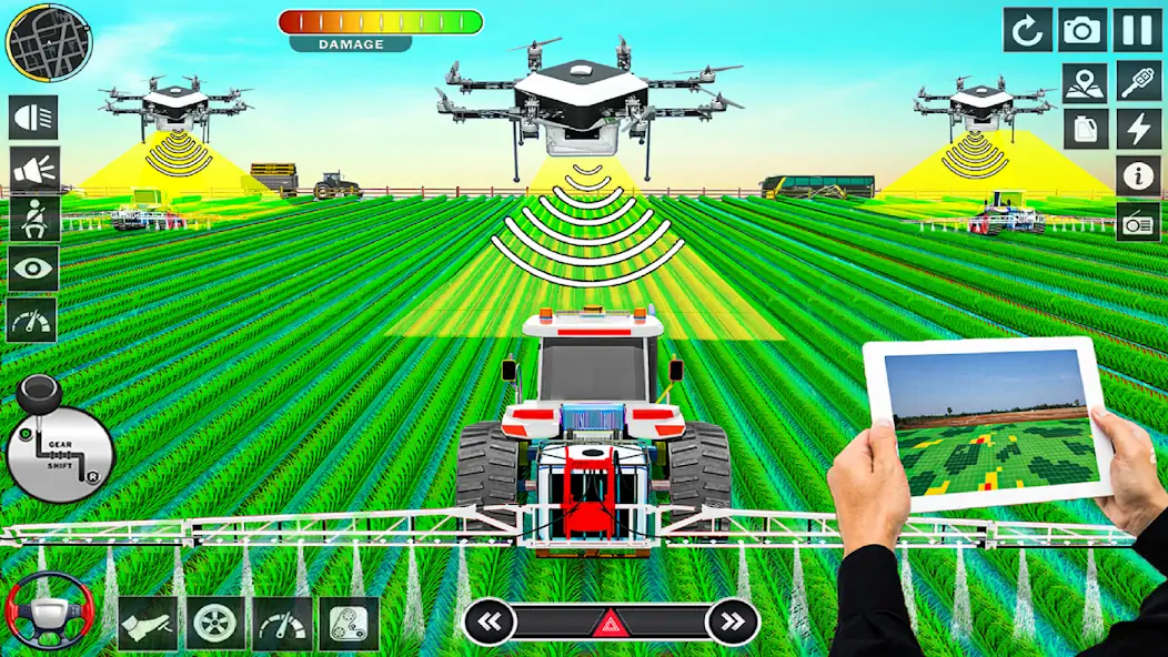 Download Big Tractor Farming Simulator MOD [Unlimited money/coins] + MOD [Menu] APK for Android