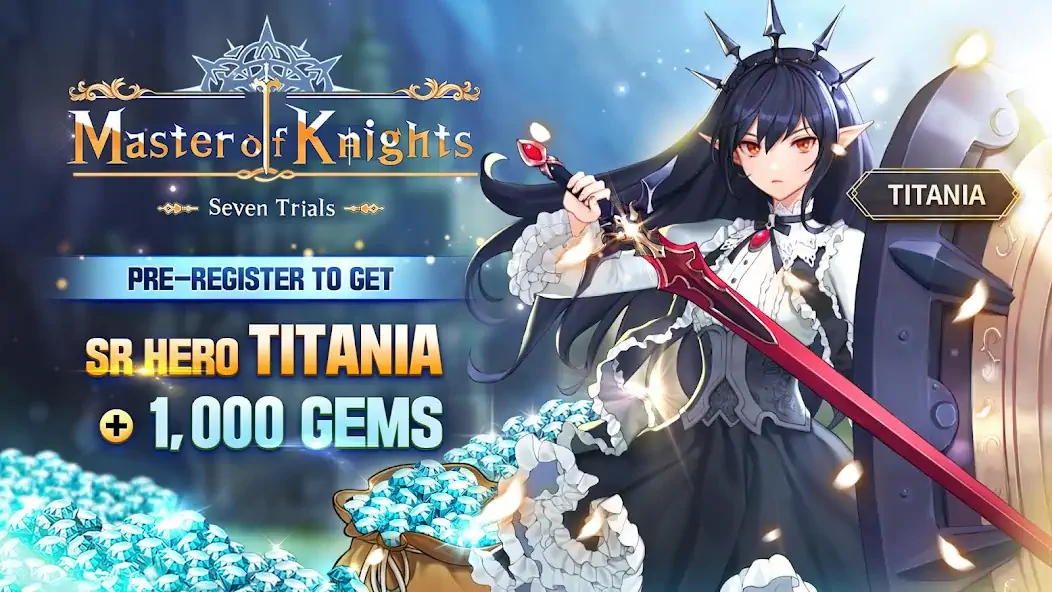 Download Master of Knights- Tactics RPG MOD [Unlimited money/gems] + MOD [Menu] APK for Android