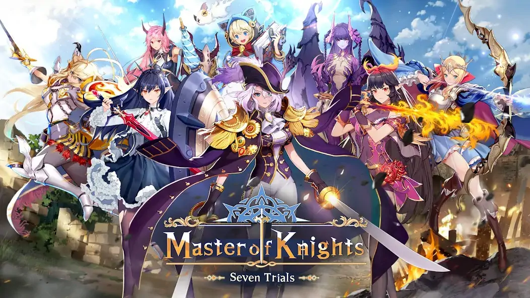 Download Master of Knights- Tactics RPG MOD [Unlimited money/gems] + MOD [Menu] APK for Android