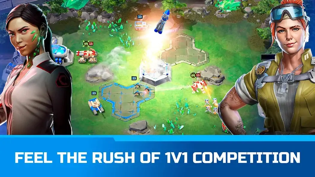 Download Command & Conquer: Rivals™ PVP MOD [Unlimited money/gems] + MOD [Menu] APK for Android