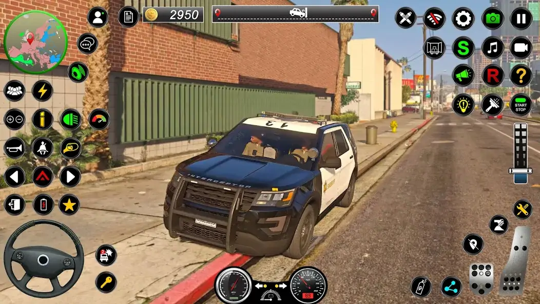 Download US Police Car Parking Car Game MOD [Unlimited money/gems] + MOD [Menu] APK for Android