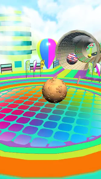 Download Sky Rolling Ball Game 3D Ball MOD [Unlimited money/gems] + MOD [Menu] APK for Android