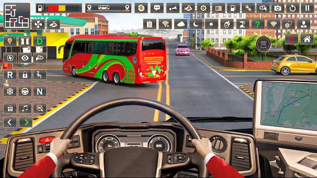 Download Coach Bus Driving Games 3D MOD [Unlimited money] + MOD [Menu] APK for Android