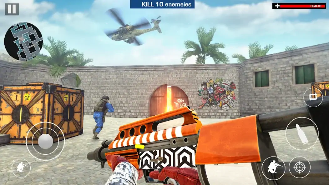 Download Counter Terrorist Strike Shoot MOD [Unlimited money] + MOD [Menu] APK for Android