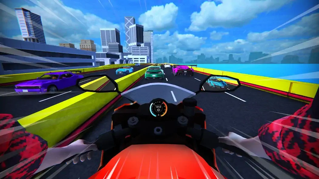Download Nitro Bike Taxi MOD [Unlimited money] + MOD [Menu] APK for Android