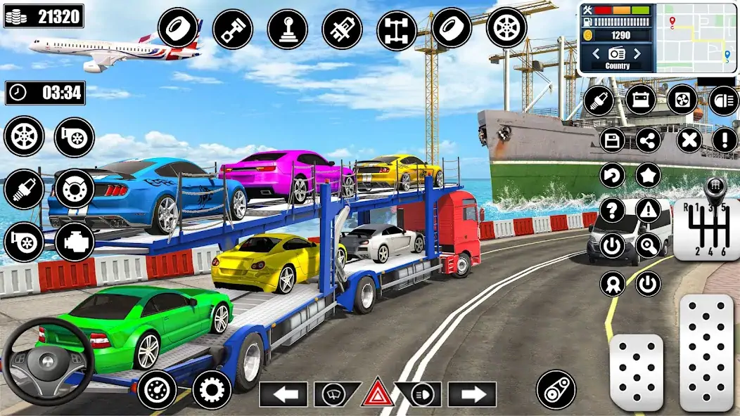Download Heavy Truck Driving Simulator MOD [Unlimited money/coins] + MOD [Menu] APK for Android
