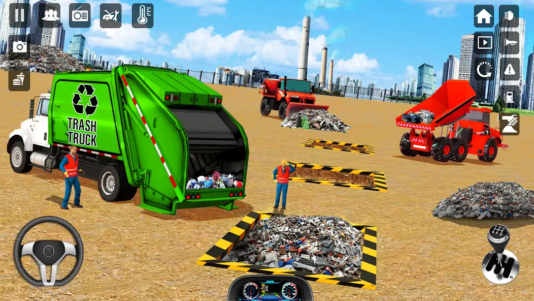 Download Trash Truck Games Simulator 3D MOD [Unlimited money/gems] + MOD [Menu] APK for Android