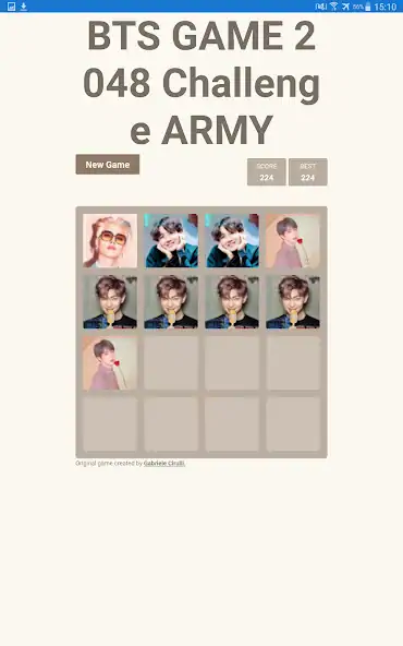 Download BTS game 2048 challenge army MOD [Unlimited money/gems] + MOD [Menu] APK for Android