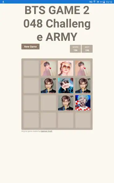 Download BTS game 2048 challenge army MOD [Unlimited money/gems] + MOD [Menu] APK for Android