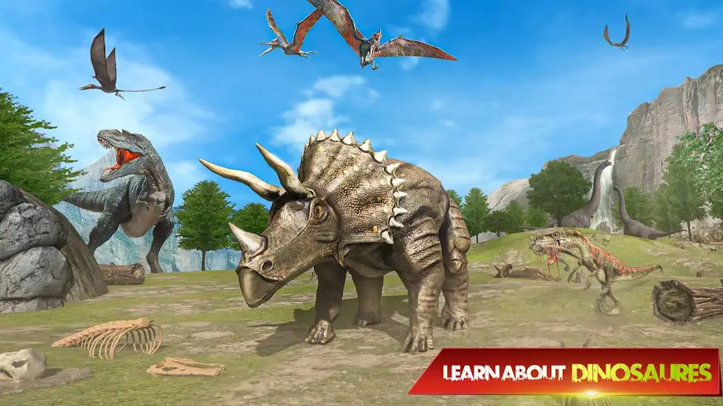 Download Wild Dinosaur Hunting Games MOD [Unlimited money/coins] + MOD [Menu] APK for Android