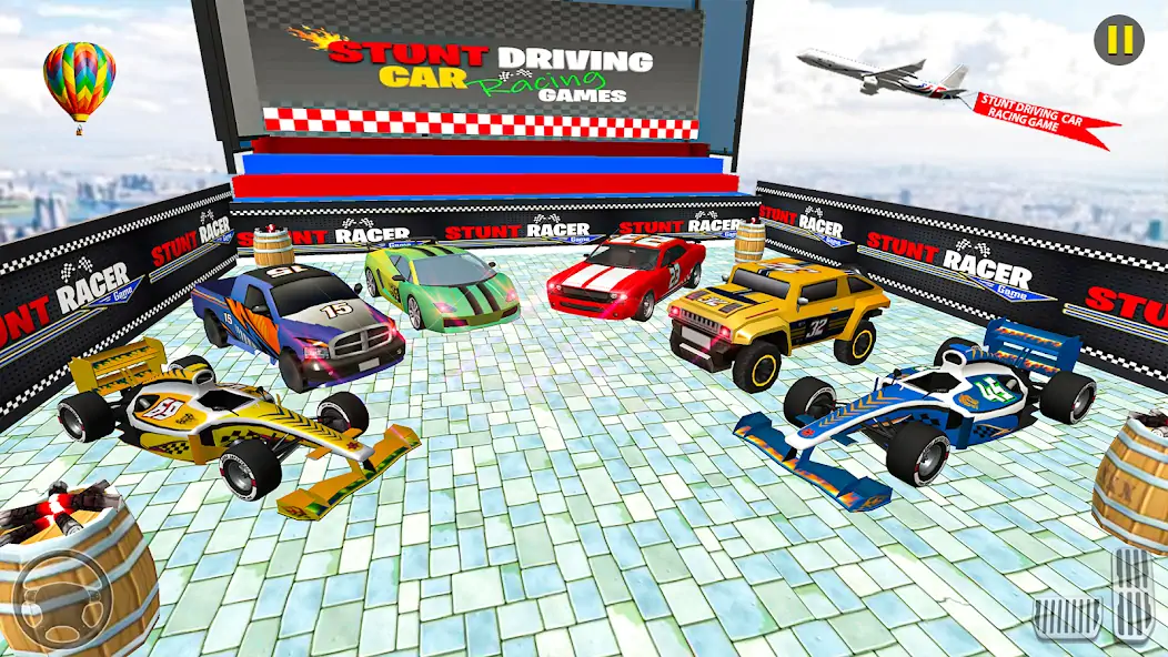 Download Car stunt driving game 3d race MOD [Unlimited money/coins] + MOD [Menu] APK for Android