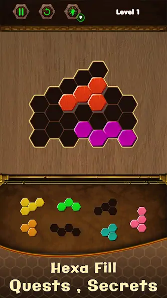 Download Block Hexa Puzzle MOD [Unlimited money/coins] + MOD [Menu] APK for Android