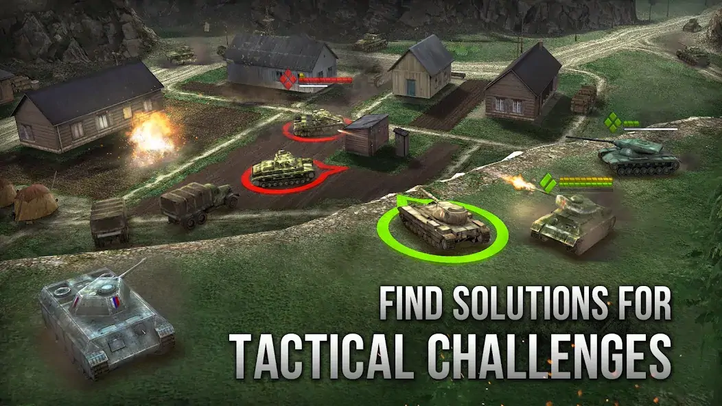 Download Armor Age: WW2 tank strategy MOD [Unlimited money] + MOD [Menu] APK for Android