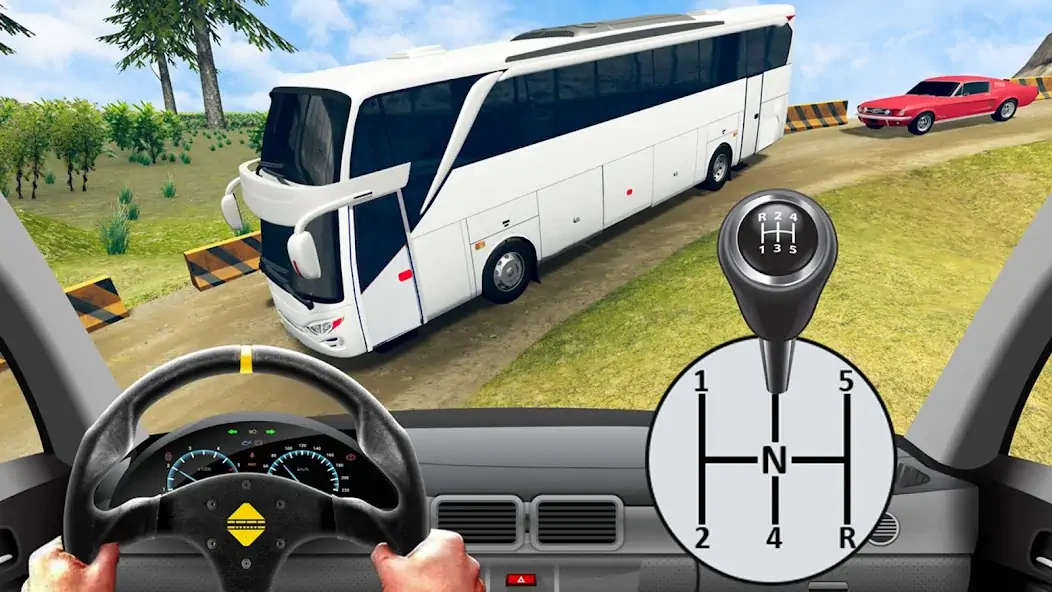 Download Coach Bus Simulator Bus Game MOD [Unlimited money/coins] + MOD [Menu] APK for Android