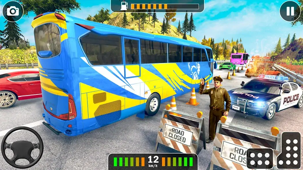 Download Coach Bus Simulator Bus Game MOD [Unlimited money/coins] + MOD [Menu] APK for Android