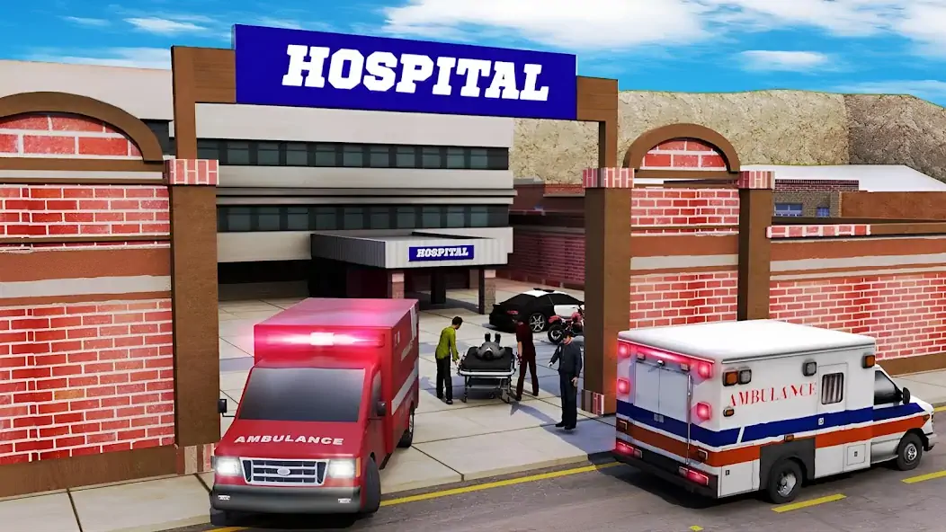 Download City Hospital Ambulance Games MOD [Unlimited money/gems] + MOD [Menu] APK for Android