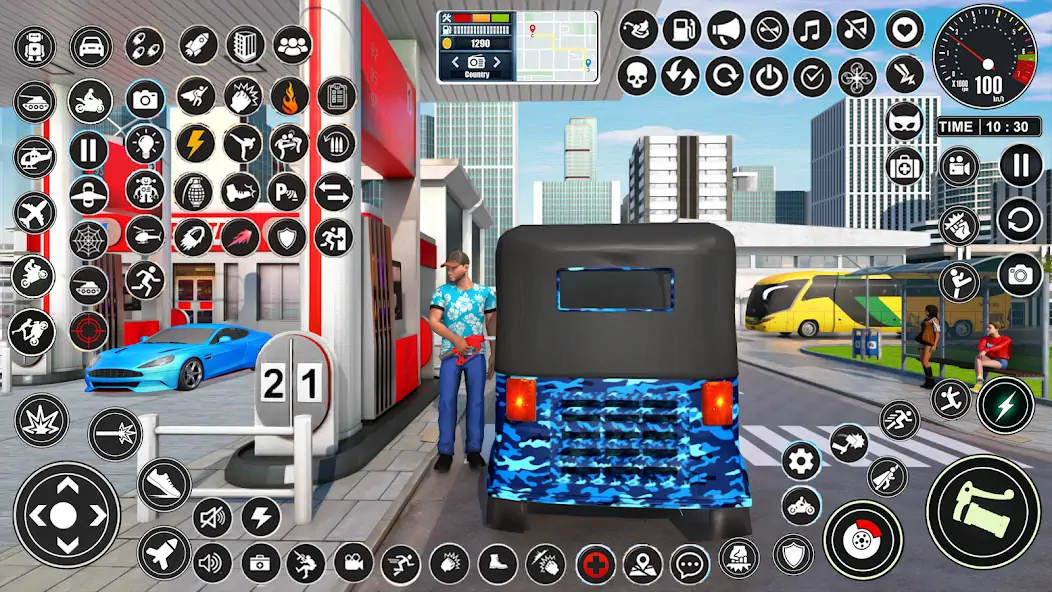 Download Tuk Tuk Auto Rickshaw Games 3D MOD [Unlimited money/gems] + MOD [Menu] APK for Android