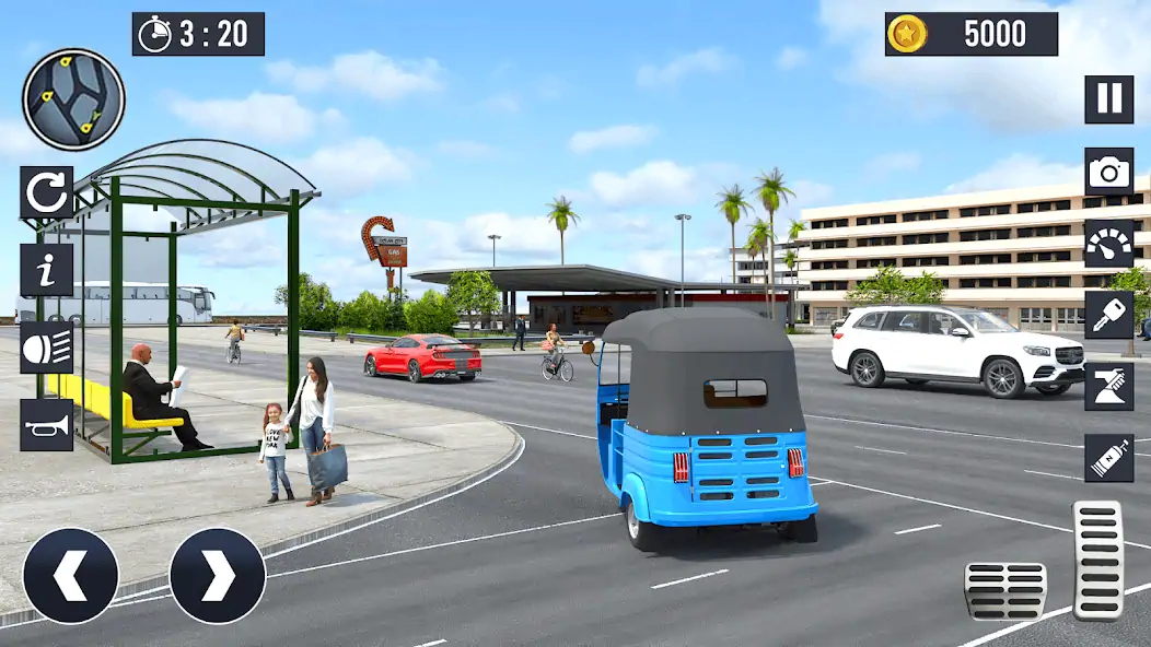 Download Rickshaw Driver Tuk Tuk Game MOD [Unlimited money/coins] + MOD [Menu] APK for Android