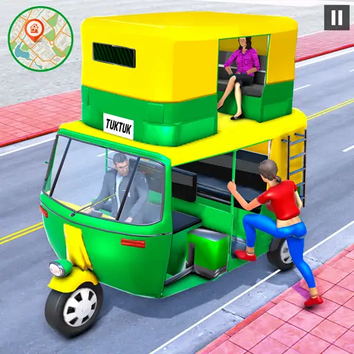 Download Tuk Tuk Rikshaw Auto Game MOD [Unlimited money/gems] + MOD [Menu] APK for Android