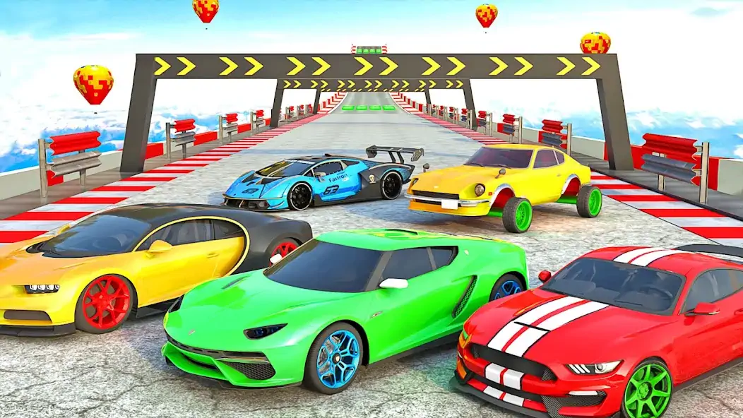 Download Real Mega Ramp Car Stunt Games MOD [Unlimited money/coins] + MOD [Menu] APK for Android