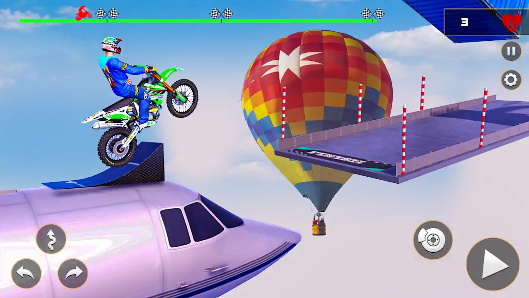 Download Bike Stunt 3D Bike Racing Game MOD [Unlimited money/gems] + MOD [Menu] APK for Android
