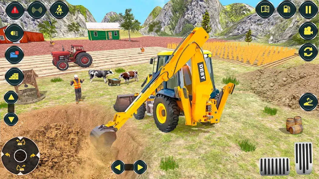 Download Village Excavator JCB Games MOD [Unlimited money/coins] + MOD [Menu] APK for Android
